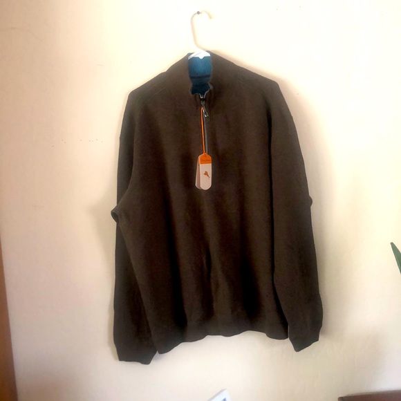 NWT Tommy Bahama Reversible Sweater. Size XL.